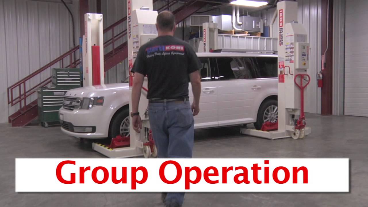 Wireless Mobile Lift Operation Video